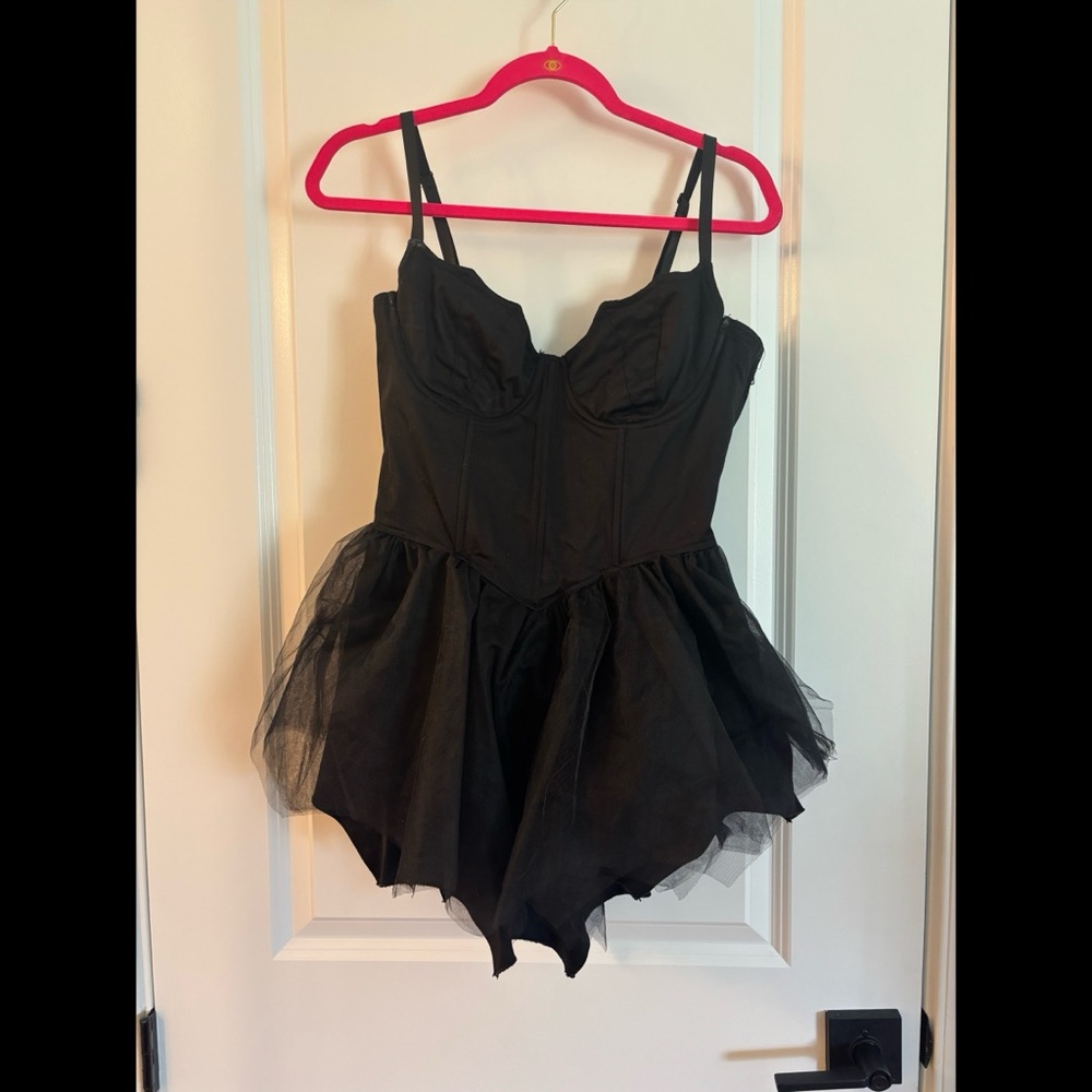 Dollskill Fleeting Optimism Black Tutu dress